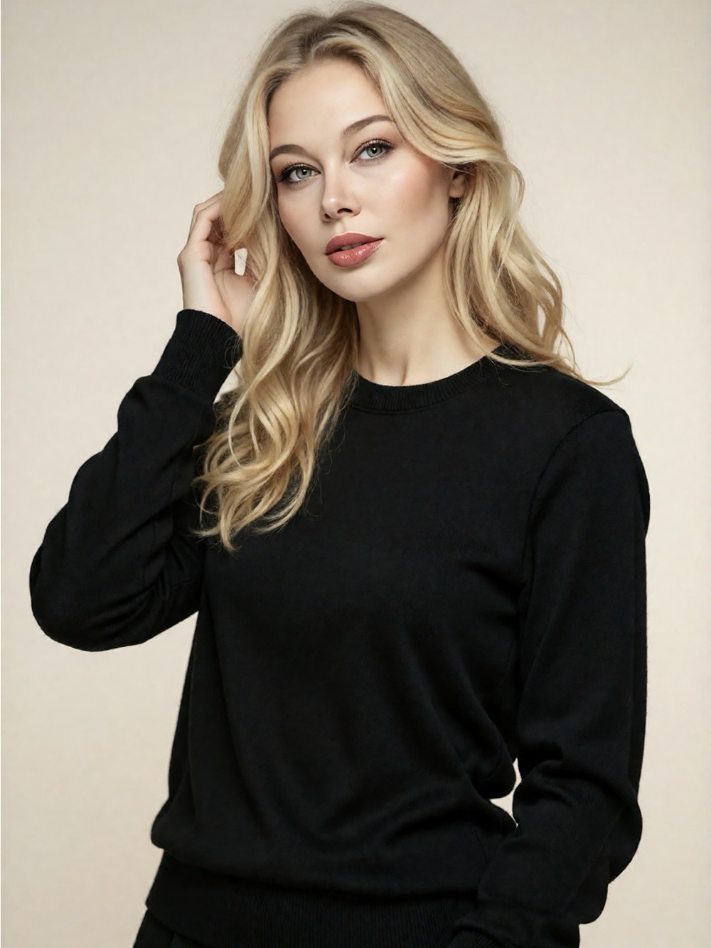 George Black Crewneck Sweatshirt